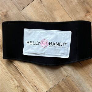 Belly Bandit Large Black and White Support Belt
